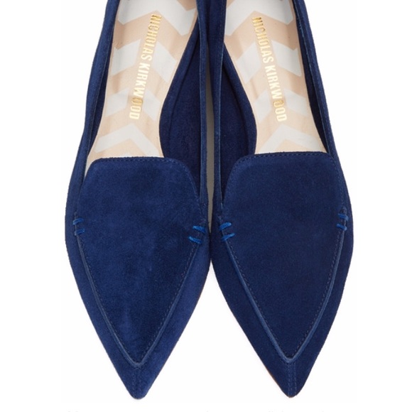Nicholas Kirkwood Shoes - Gorgeous Nicholas Kirkwood  Suede flats SZ 35.5